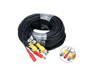 White BNC Video Power Cable / Wire for Security Camera CCTV, DVR Plug Play 10M White BNC Video Power Cable / Wire for Security Camera CCTV, DVR Plug Play 10M