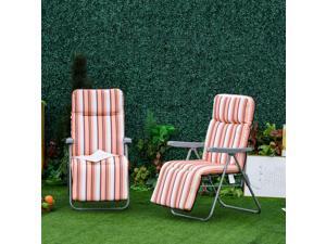 Set of 2 Sun Lounger Recliner Reclining Lounge Bed Cushioned Seat Foldable Set of 2 Sun Lounger Recliner Reclining Lounge Bed Cushioned Seat Foldable