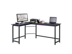 L-Shaped Gaming Desk Computer Desk Wood Corner PC Workston Large Home Office L-Shaped Gaming Desk Computer Desk Wood Corner PC Workston Large Home Office