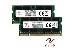 2 X 2GB KOMPUTERBAY 4GB 800Mhz PC2 6400 / PC2 6300 for Gateway 4 GB KIT 200 pin DDR2 SODIMM 