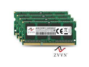 ZVVN 16GB Kit (4x 4GB) 204-Pin DDR3 SO-DIMM DDR3 1600 (PC3 12800) Laptop Notebook Memory Model 3S4E16C11ZV04 ZVVN 16GB Kit (4x 4GB) 204-Pin DDR3 SO-DIMM DDR3 1600 (PC3 12800) Laptop Notebook Memory Model 3S4E16C11ZV04
