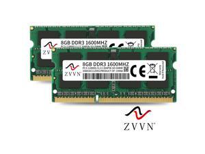 ZVVN 16GB Kit (2x 8GB) DDR3 1600 (PC3 12800) 204-Pin 1.5V SO-DIMM RAM Laptop Notebook Memory Model 3S8E16C11ZV02 ZVVN 16GB Kit (2x 8GB) DDR3 1600 (PC3 12800) 204-Pin 1.5V SO-DIMM RAM Laptop Notebook Memory Model 3S8E16C11ZV02