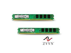 ZVVN 16GB Kit (2x 8GB) DDR3L 1066 (PC3L 8500) 1.35V 240Pin PC RAM Desktop Computer Memory Narrow Model 3U8E10C7ZV02-XL
