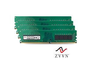 ZVVN 32GB Kit (4x 8GB) DDR4 2666MHz (PC4 21300) CL19 288Pin DIMM RAM 1.2V Computer Desktop Memory Model 4U8E26C19ZV04 ZVVN 32GB Kit (4x 8GB) DDR4 2666MHz (PC4 21300) CL19 288Pin DIMM RAM 1.2V Computer Desktop Memory Model 4U8E26C19ZV04