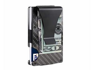 Men RFID Blocking Slim Money Clip Wallet Credit Card ID Holder Thin Minimalist Men RFID Blocking Slim Money Clip Wallet Credit Card ID Holder Thin Minimalist