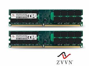 ZVVN 8GB Kit (2x 4GB) 240-Pin DDR2 DIMM DDR2 667 (PC2 5300) Desktop Computer Memory RAM Model
