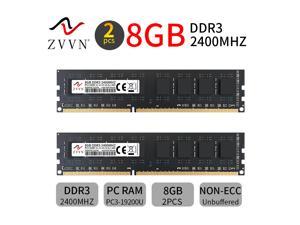 ZVVN 16GB (2 x 8GB) 240-Pin DDR3 SDRAM DDR3 2400 (PC3 19200) Desktop Memory Model F3-2400C11D-16GXM 3U8H24C11ZV02