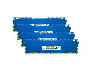 16GB (4 x 4GB) Blue 240-Pin DDR2 DIMM DDR2 800 (PC2 6400 ) Desktop Computer Memory RAM Model 2U4E80ZVT0L04