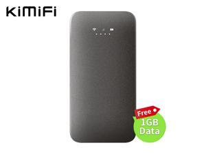 KiMiFi 4G LTE high-speed Network Mobile Hotspot, WiFi Portable Hotspot in 144+ Countries/Regions in the World with 1GB of Global Initial Data, No SIM Card Roaming Charge Travel Hotspot MiFi (gray) KiMiFi 4G LTE high-speed Network Mobile Hotspot, WiFi Portable Hotspot in 144+ Countries/Regions in the World with 1GB of Global Initial Data, No SIM Card Roaming Charge Travel Hotspot MiFi (gray)