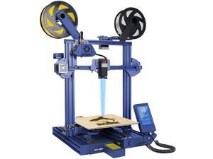 LOTMAXX Shark 3D Printer, 2021 Upgrade FDM 3D Printer with Dual Extruder, Laser Engraving & Dual-Color Printing 2 in 1, 95% Pre-Assembled Metal 3D Printer Machine, Print Size 235x235x265mm, Blue LOTMAXX Shark 3D Printer, 2021 Upgrade FDM 3D Printer with Dual Extruder, Laser Engraving & Dual-Color Printing 2 in 1, 95% Pre-Assembled Metal 3D Printer Machine, Print Size 235x235x265mm, Blue