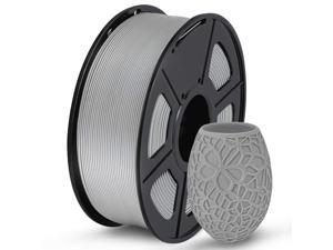 PLA 3D Printer Filament 1.75mm gray, Dimensional Accuracy +/- 0.02 mm, 1 Kg Spool, Pack of 1 PLA 3D Printer Filament 1.75mm gray, Dimensional Accuracy +/- 0.02 mm, 1 Kg Spool, Pack of 1