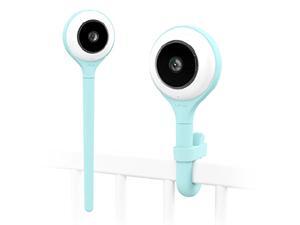 Lollipop Baby Monitor with True Crying Detection (Turquoise) - Smart WiFi Baby Camera - Camera with HD Video & Audio - Sleep Tracking