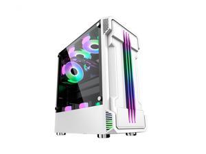 Fractal Design Meshify C White Atx Mid Computer Case Newegg Com