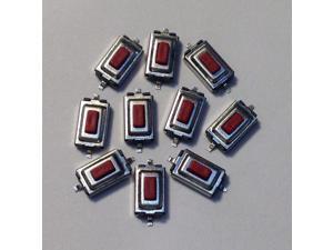 10 Pieces 3x6x2.5mm SMD Red Micro Tactile Push Momentary Buttons Tact Switch 10 Pieces 3x6x2.5mm SMD Red Micro Tactile Push Momentary Buttons Tact Switch