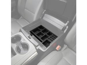Fits Chevy Tahoe 15-19 Center Console Black Organizer Insert 3pc Full Console Fits Chevy Tahoe 15-19 Center Console Black Organizer Insert 3pc Full Console