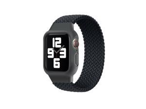 For Watch Series SE 6 5 4 3 38/40/42/44mm iWatch Elastic Nylon Band Case For Watch Series SE 6 5 4 3 38/40/42/44mm iWatch Elastic Nylon Band Case