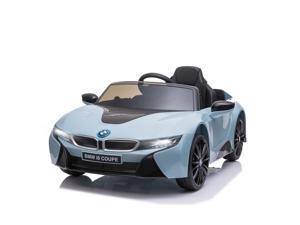 Licensed I8 Electric Kids Ride-On Car 6V Battery Powered Toy Blue Licensed I8 Electric Kids Ride-On Car 6V Battery Powered Toy Blue