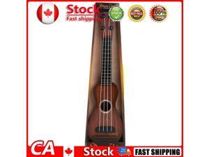 Simulon Wood Grain Ukelele Guitar Toys Kids Musical Instrument Brown CA Simulon Wood Grain Ukelele Guitar Toys Kids Musical Instrument Brown CA