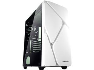 Enermax MarbleShell MS30 ARGB - ATX Mid Tower PC Gaming Case with Triple ARGB Fans (4 Pre-Installed Fans) and Tempered Glass Side Panel - White Enermax MarbleShell MS30 ARGB - ATX Mid Tower PC Gaming Case with Triple ARGB Fans (4 Pre-Installed Fans) and Tempered Glass Side Panel - White