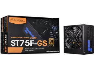SilverStone Technology 750W Computer Power Supply PSU Fully Modular with 80 Plus Gold & 140mm Design Power Supply (SST-ST75F-GS-V3) SilverStone Technology 750W Computer Power Supply PSU Fully Modular with 80 Plus Gold & 140mm Design Power Supply (SST-ST75F-GS-V3)