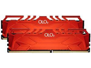OLOy DDR4 RAM 32GB (2x16GB) 3200 MHz CL16 1.35V 288-Pin Desktop Gaming UDIMM (MD4U1632161DHRDA)