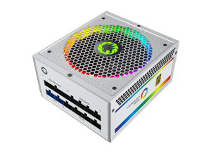 RGB Power Supply 850W Fully Modular 80+ Gold Certified with Addressable RGB Light - Vairous Color Mode, 850W Power Supply - White RGB Power Supply 850W Fully Modular 80+ Gold Certified with Addressable RGB Light - Vairous Color Mode, 850W Power Supply - White