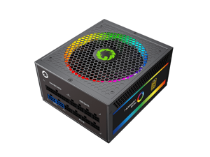 RGB Power Supply 850W Fully Modular 80+ Gold Certified with Addressable RGB Light - Vairous Color Mode, 850W Power Supply - Black RGB Power Supply 850W Fully Modular 80+ Gold Certified with Addressable RGB Light - Vairous Color Mode, 850W Power Supply - Black