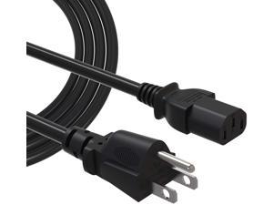 10PC SUPER COMBO 6FT COMPUTER ELECTRONICS AC POWER SUPPLY CORD WIRE 3-PRONG USA