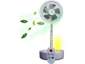 didaINT Portable Standing Fan with Remote Controller, 7.5" Foldable Desk Fan, 7200mah & USB Quiet Fan, Foldaway Floor Fan, Telescopic Pedestal Fans for Personal Bedroom Office Fishing Camping (White) didaINT Portable Standing Fan with Remote Controller, 7.5" Foldable Desk Fan, 7200mah & USB Quiet Fan, Foldaway Floor Fan, Telescopic Pedestal Fans for Personal Bedroom Office Fishing Camping (White)