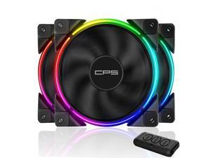 120mm RGB Case Fans Addressable PC Cooling Fans-Dual Lighting Loop Quiet Fans Compatible with AURA Sync, PWM PC Fan for Computer Case &Liquid Radiator Fan Adjustable Speed:1000- 1800 RPM(3 Packs) 120mm RGB Case Fans Addressable PC Cooling Fans-Dual Lighting Loop Quiet Fans Compatible with AURA Sync, PWM PC Fan for Computer Case &Liquid Radiator Fan Adjustable Speed:1000- 1800 RPM(3 Packs)