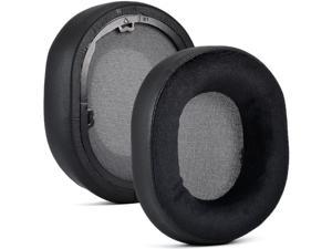 Comfort MeshFlannel Ear Pads Headphone Earpads for HS55 HS55 Headset Noise Cancelling Cushion Earpads Sound IsolationLeather fleece
