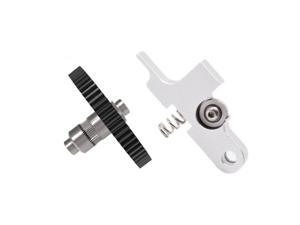 Extruder Idler Arm and Gear with 66Teeth 17 for Prusai3 SidewinderX1 Titan Extruder 3D Printer Extruder PartsSilver