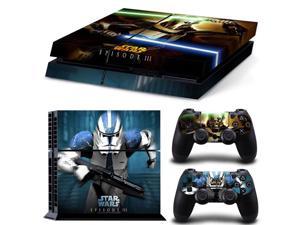 Star Wars Game Console Vinyl Skin Sticker for PS4 Controller GamePad Decal Printing Protective FilmTNPS41889