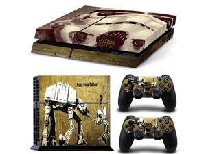 Star Wars Game Console Vinyl Skin Sticker for PS4 Controller GamePad Decal Printing Protective FilmTNPS41892