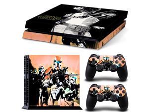 Star Wars Game Console Vinyl Skin Sticker for PS4 Controller GamePad Decal Printing Protective FilmTNPS41894