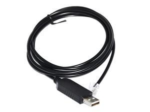 20FT USB 2.0 TO RJ50 PLUG SCANNER CABLE SPRING WIRE FOR DATALOGIC