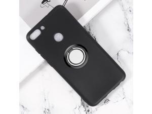for Huawei P Smart Enjoy 7S Back Ring Holder Bracket Phone Case Cover Phone TPU Soft Silicone Cases ON Huawei P Smart 5.65"