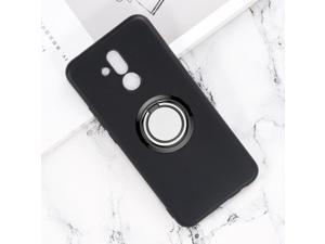 for Huawei Mate 20 Lite Back Ring Holder Bracket Phone Case Cover Phone TPU Soft Silicone Cases ON Mate 20Lite Maimang 7 6.3"