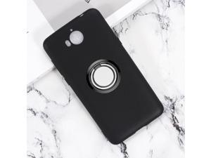 for Huawei Y5 Back Ring Holder Bracket Phone Case Cover Phone TPU Soft Silicone Cases ON Huawei Y6 5.0"
