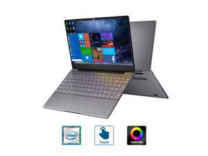 LHMZNIY AID 4-Intel Celeron J4115 14.1" IPS Screen 8GB DDR4 RAM 512GB SSD RAM Windows 10pro All Metal Shell Laptop Office Notebook with Fingerprint Unlock Backlit Keyboard