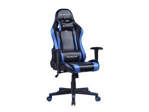 Alistar Gaming Chair Racing Office Chair Ergonomic Massage Chair PU Leather Recliner Computer Game Chair with Headrest and Lumbar Pillow Rolling Swivel Task Chair Blue Alistar Gaming Chair Racing Office Chair Ergonomic Massage Chair PU Leather Recliner Computer Game Chair with Headrest and Lumbar Pillow Rolling Swivel Task Chair Blue