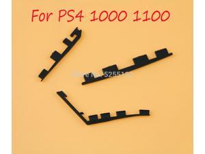 1set White Black CUH10XX 1000 CUH11XX 1100 For Sony Playstation 4 Console Rubber Pad Dust Protective Cover