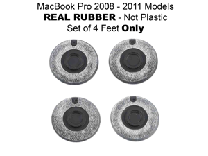 Infinite Products Bottom Base Rubber Feet Foot Pad for Apple MacBook Pro & MacBook Retina A1425 A1502 (MacBook Pro 2008-2011)… Infinite Products Bottom Base Rubber Feet Foot Pad for Apple MacBook Pro & MacBook Retina A1425 A1502 (MacBook Pro 2008-2011)…