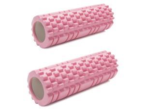 KOSETON Yoga Foam Roller Yoga Wheel Muscle Recovery High-Density Round Foam Roller for Exercise Massage 2 Size Set 12 and 13