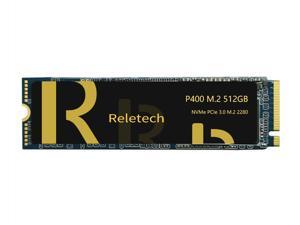 ReleTech P400 512GB M.2 PCIe 2280 NVMe Up to 3,500 MB/s Interface m2 Internal Solid State Drive 3D-NAND Technology Gen3 x4 NVMe PC SSD Up to 3,500 MB/s ReleTech P400 512GB M.2 PCIe 2280 NVMe Up to 3,500 MB/s Interface m2 Internal Solid State Drive 3D-NAND Technology Gen3 x4 NVMe PC SSD Up to 3,500 MB/s