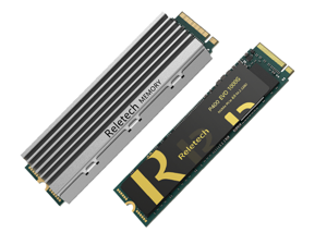 Reletech P400 EVO 1TB SSD M2 NVMe 4.0 Gen4 PCIe up to 7100/6600MB/s M.2 Internal SSD Extreme Performance Solid State Drive Independent Cache 2280