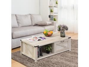 Industrial Look Coffee Table Farmhouse Living Room End Side Table Industrial Look Coffee Table Farmhouse Living Room End Side Table