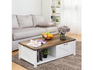 Industrial Look Coffee Table Farmhouse Living Room End Side Table Industrial Look Coffee Table Farmhouse Living Room End Side Table