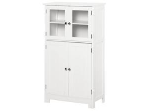 Bathroom Floor Storage Cabinet Standing Unit Kitchen Cupboard W/ Doors Bathroom Floor Storage Cabinet Standing Unit Kitchen Cupboard W/ Doors