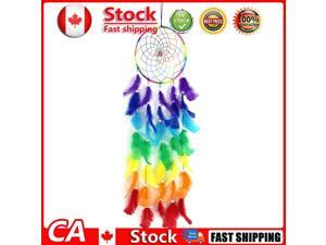 Colorful Feather Pendant Bohemia Style Tapestry Dream Catcher Wedding Gift CA Colorful Feather Pendant Bohemia Style Tapestry Dream Catcher Wedding Gift CA